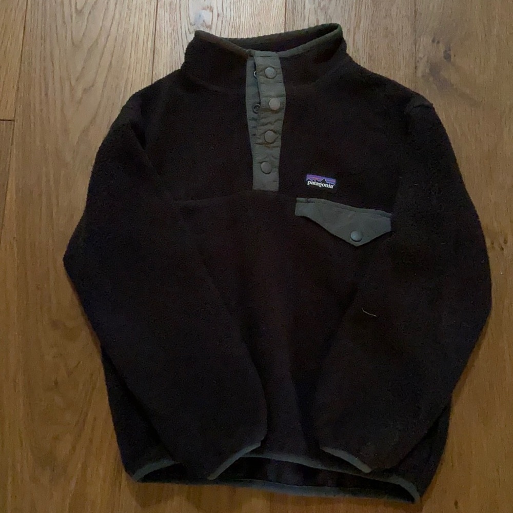 Patagonia boys synchilla fleece xs 5-6